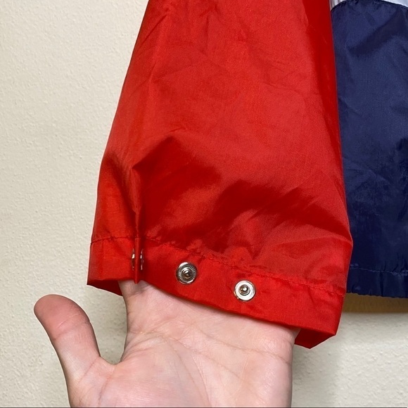 Vintage Adidas Rain Windbreaker Jacket Patriotic - Picture 7 of 9